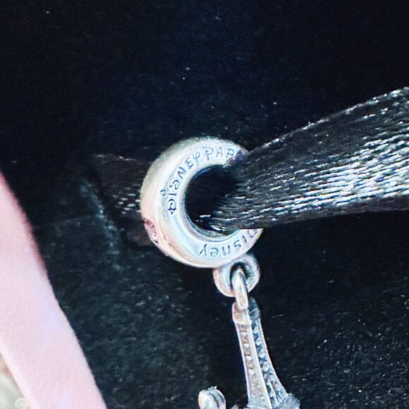 Authentic Pandora Disney Paris Eiffel Tower & Minnie Mouse Charm - Picture 9 of 12